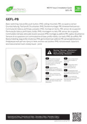 CP Electronics GEFL-PB Installationsanleitung
