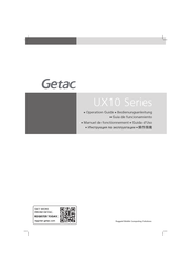 Getac UX10 Bedienungsanleitung
