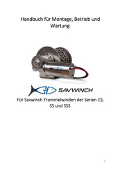 Savwinch 4000SSS Montage, Betrieb Und Wartung