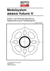Altrad assco futuro V Aufbau- Und Verwendungsanleitung