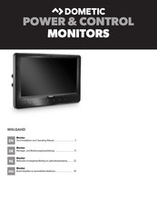 Dometic POWER & CONTROL M9LQAHD Montage- Und Bedienungsanleitung