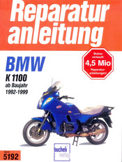 BMW Motorrad K 1100 1999 Reparaturanleitung