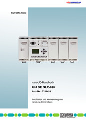 Phoenix Contact nanoLC NLC-050 Handbuch
