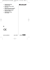 EINHELL 22.501.02 Originalbetriebsanleitung