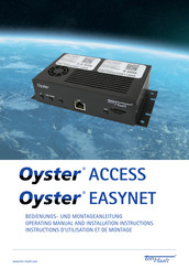 Ten-Haaft Oyster EASYNET Bedienungs- Und Montageanleitung