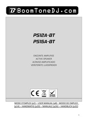 BoomToneDJ PS12A-BT Handbuch