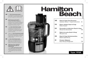 Hamilton Beach Stack & Snap FP25 Bedienungsanleitung
