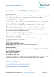 Snom M300 Ersteinrichtung