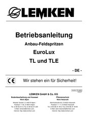 Lemken EuroLux TL Betriebsanleitung