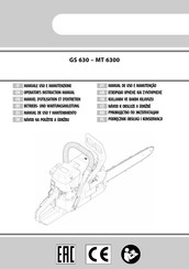 Oleo-Mac GS 630 Betriebs- Und Wartungsanleitung