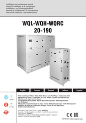 SystemAir WQH 45 Installations- Und Wartungshandbuch