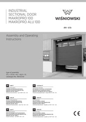 Wisniowski MAKROPRO ALU 100 Montage- Und Bedienungsanleitung