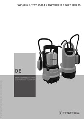 Trotec TWP 4036 E Originalbetriebsanleitung