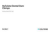 Coltene HySolate Dental Dam Clamps Gebrauchsanweisung