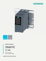 Siemens CPU 1515-2 PN Gerätehandbuch