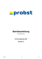 probst SRG-3-L Betriebsanleitung