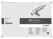 Bosch GWS Professional 15-125 CIEP Originalbetriebsanleitung