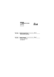 HumanTechnik lisa Bedienungsanleitung