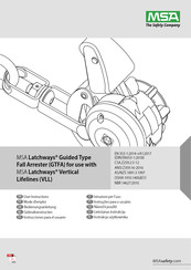 Msa Latchways Bedienungsanleitung