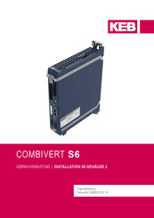 KEB COMBIVERT S6 Gebrauchsanleitung