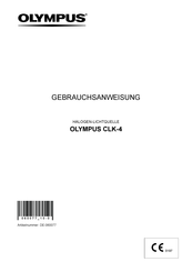 Olympus CLK-4 Gebrauchsanweisung