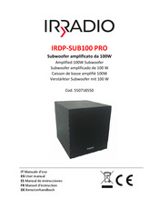 Irradio IRDP-SUB100 PRO Benutzerhandbuch