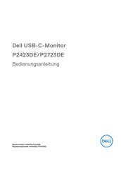 Dell P2423DEc Bedienungsanleitung