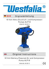Westfalia 94 28 12 Originalanleitung
