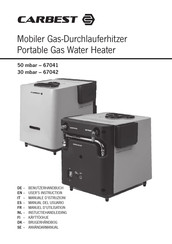 Carbest 67041 Benutzerhandbuch