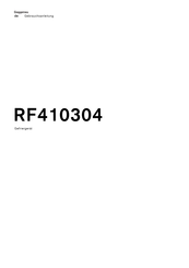 Gaggenau RF410304 Gebrauchsanleitung