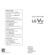 LG V10 Schnellstartanleitung