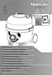 Numatic NVR160-11 NS1 Bersetzung Der Original Bedienungsanleitung