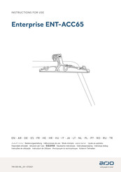 Arjo ENT-ACC65 Bedienungsanleitung