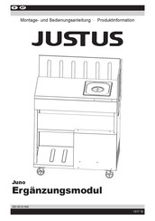 Justus Juno Montage- Und Bedienungsanleitung