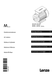 Lenze M54A Serie Montageanleitung