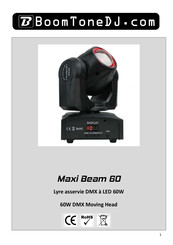 BoomToneDJ Maxi Beam 60 Bedienungsanleitung