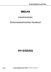 Mitsubishi Electric MELFA RV-S Serie Sicherheitstechnisches Handbuch