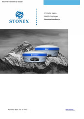 STONEX S900+ Benutzerhandbuch
