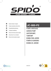 Spido JC-800-P2 Originalbetriebsanleitung