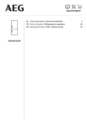 AEG TSC5S181DF Benutzerinformation