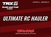 Traxxas Scale and Trail TRX6 88086-4 Bedienungsanleitung