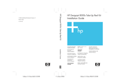 HP Designjet 8000s Take-Up Reel Kit Installationshandbuch