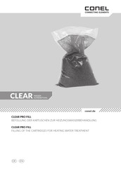 Conel CLEAR PRO FILL Bedienungsanleitung
