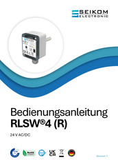SEIKOM-Electronic RLSW 4 R Bedienungsanleitung