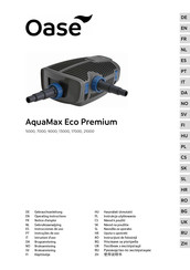 Oase AquaMax Eco Premium 17000 Gebrauchsanleitung