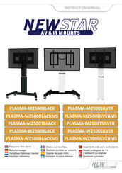 Newstar Neomounts PLASMA-M2500TBLACK Bedienungsanleitung