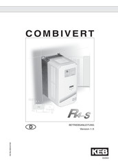 KEB COMBIVERT R4-S Betriebsanleitung