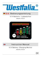 Westfalia 37 53 37 Bedienungsanleitung