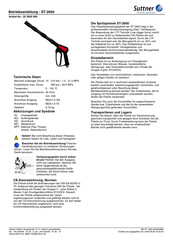 Suttner ST-2600 Betriebsanleitung
