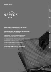 Asecos UFA.20.30 XL Bedienungs- Und Montageanleitung